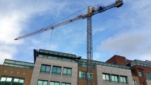 City Tower Crane Hire on an Office Project