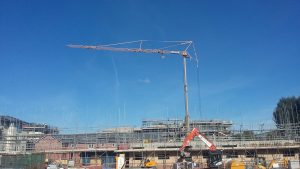 Potain HDT80 Self Erecting Tower Crane in Leamington Spa