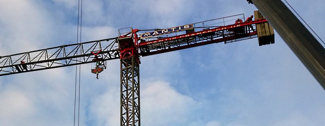 belfast-saez-tls55-slideshow Tower Crane Hire Project in Belfast