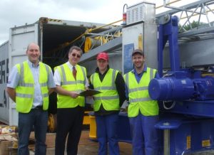 It is anticipated that the first shipment of Mantis Cranes will arrive in Brazil just in time for Christmas. There was no mid summer shut down in the Mantis production facility this year to ensure that the order of cranes received from our Brazilian distributor was on schedule. During the month of September several units were shipped.