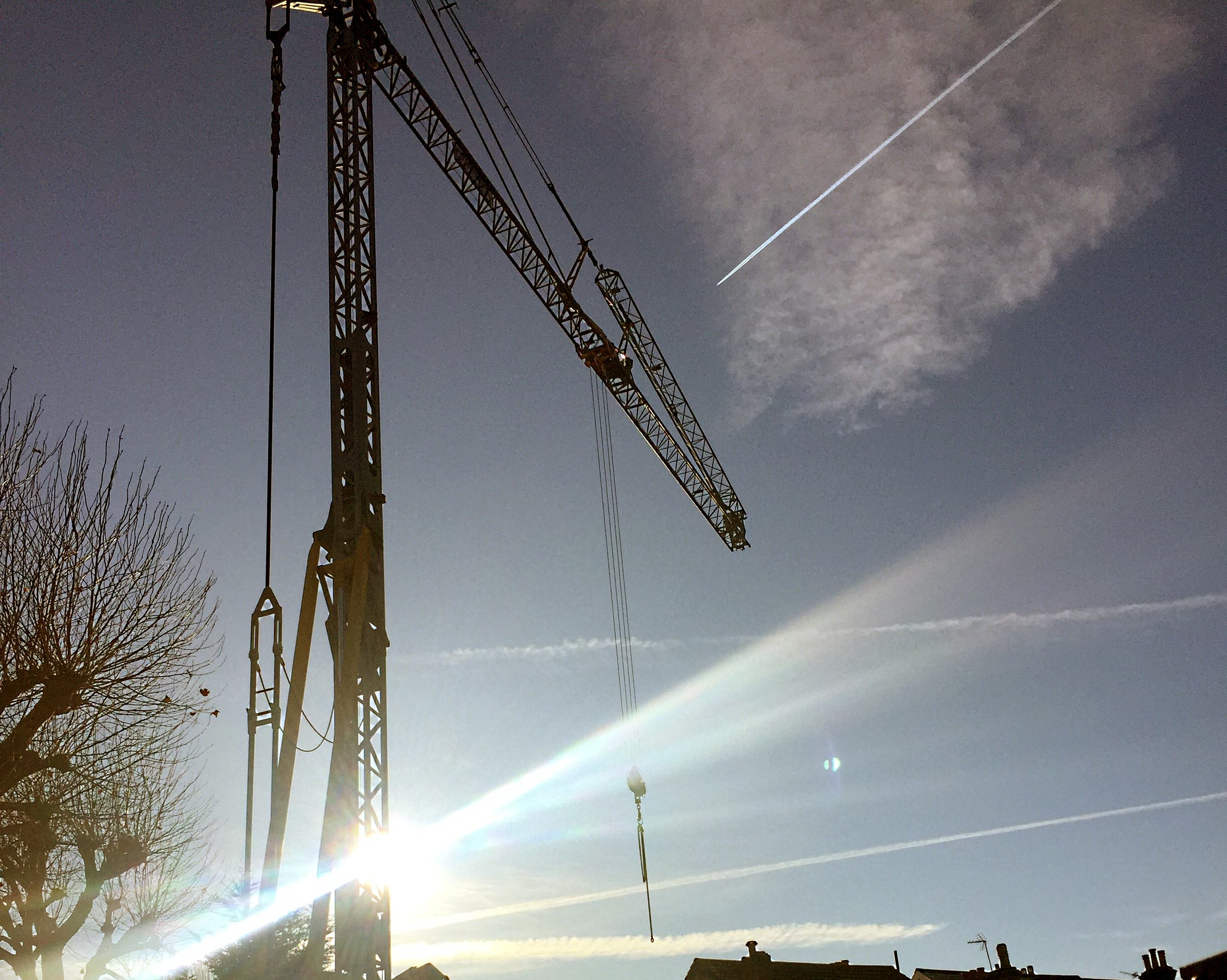 img_0478 Self Erecting Crane on Residential Construction Project