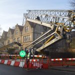 Self Erecting Crane at Oxford College