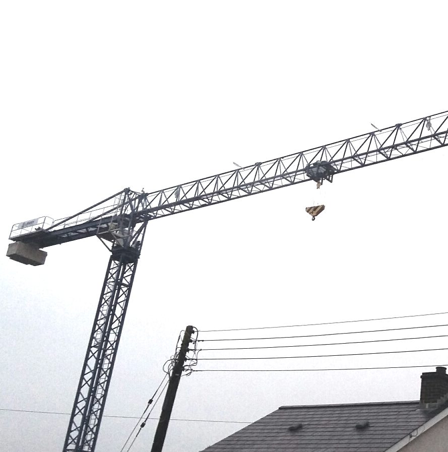 Linden Comansa 5211 in Coalisland Linden Comansa Tower Crane in Coalisland