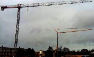 Mantis Cranes - Pedestrian Operated Tower Cranes