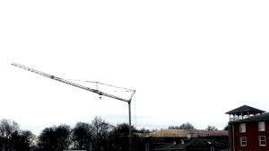 Tower Crane at Alton Towers Hotel