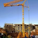 Potain T85 Self Erecting Tower Crane in Swansea