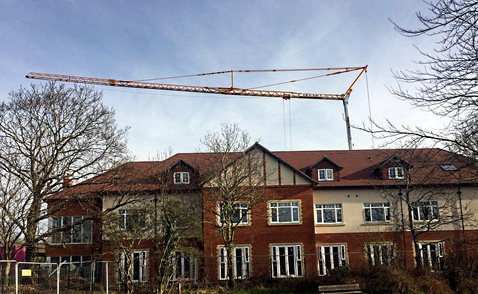 Potain IGO50 Self Erecting Tower Crane in Bournemouth