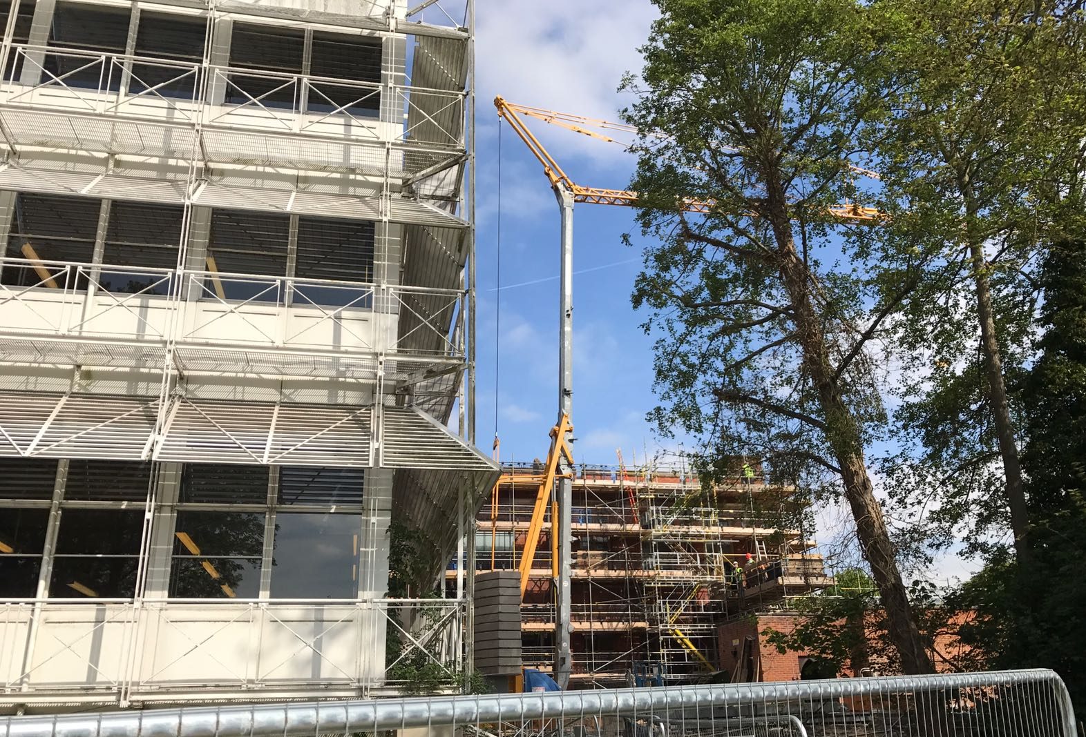 Tower Crane Hire at Eton College Windsor Tower Crane Hire at Eton College Windsor