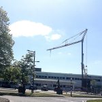 Self Erecting Crane at Altnagelvin Hospital