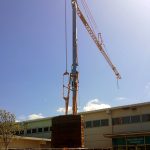 Tower Crane at Altnagelvin Hospital