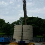 Ballast in place