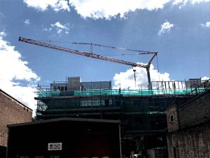 Brixton Crane Hire Project
