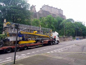 Crane at Edinburgh Castle