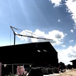 Pedestrian Operated Tower Crane in Yeovil