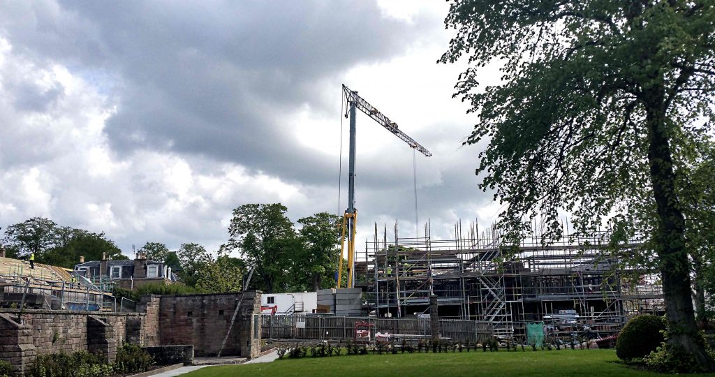 Tower Crane in Edinburgh