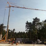 Crane on a Centre Parcs Project