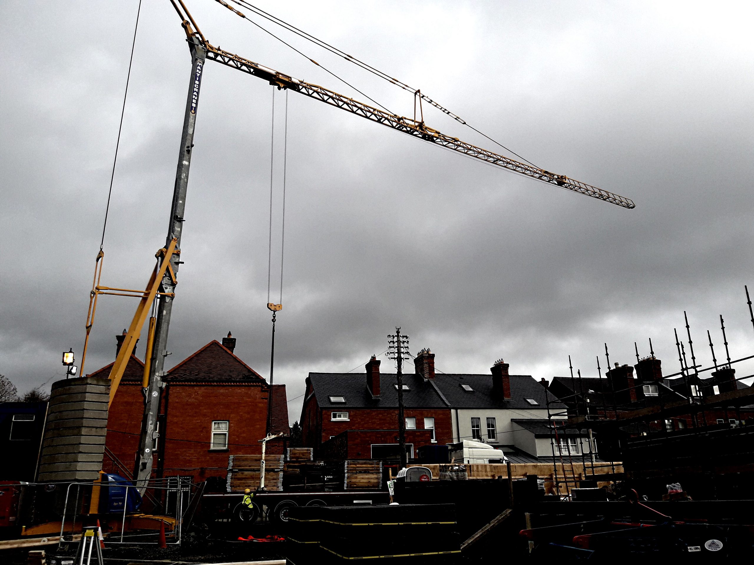 Potain IGO50 on Hire Project in Dublin