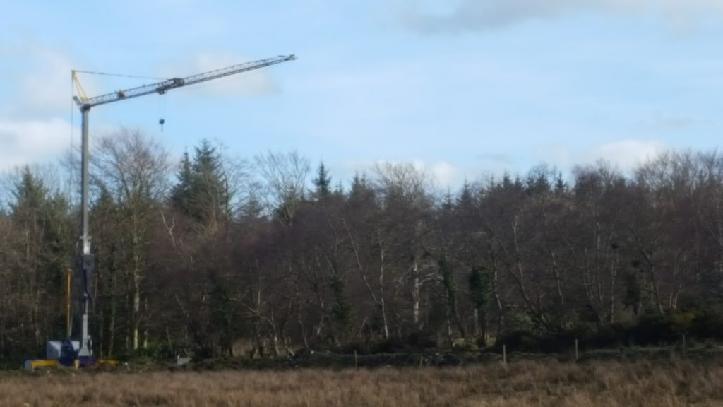 Crane Hire Project in Donegal