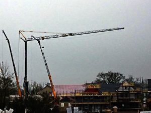 Mantis TC25 on a Concrete Frame Project in Bristol