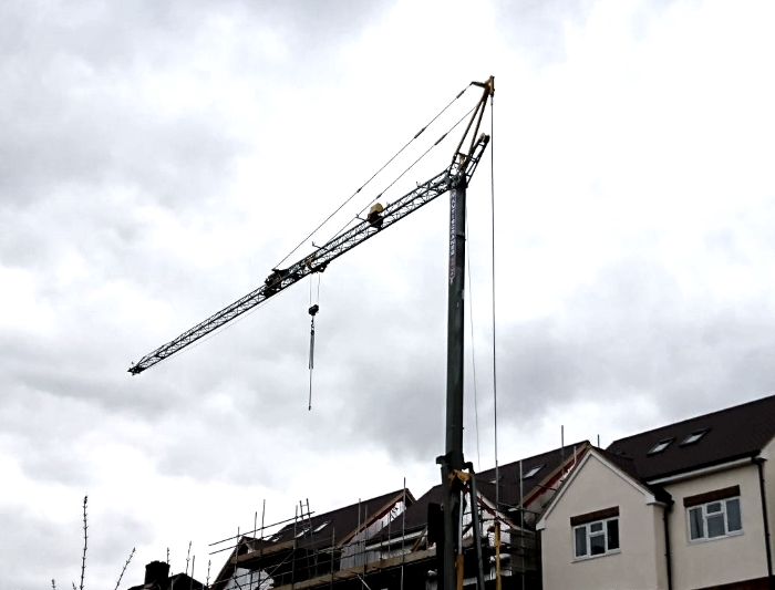 Mantis TC25 on a Housing Project in Luton