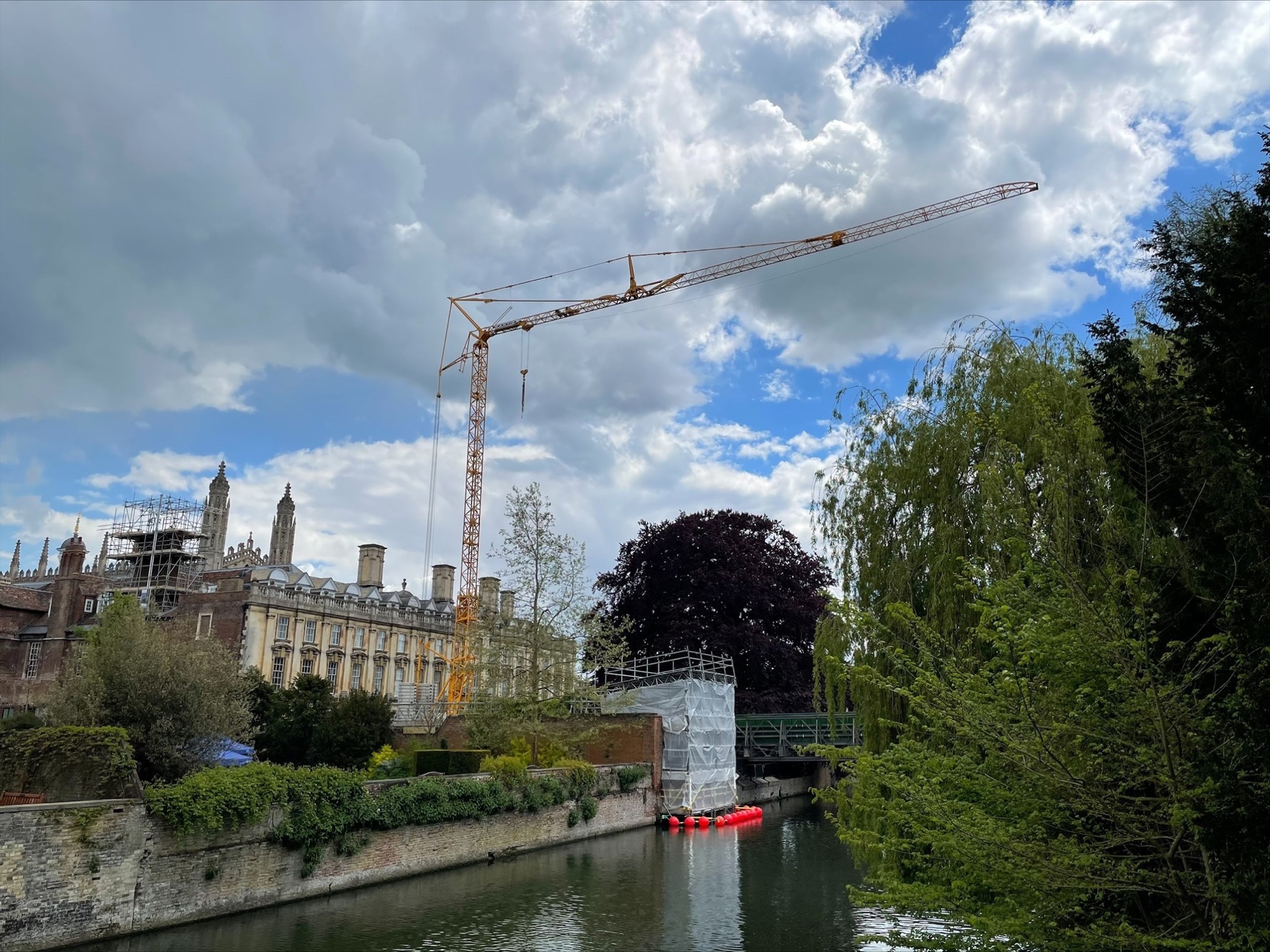 Potain IGOT85A Clare College Cambridge