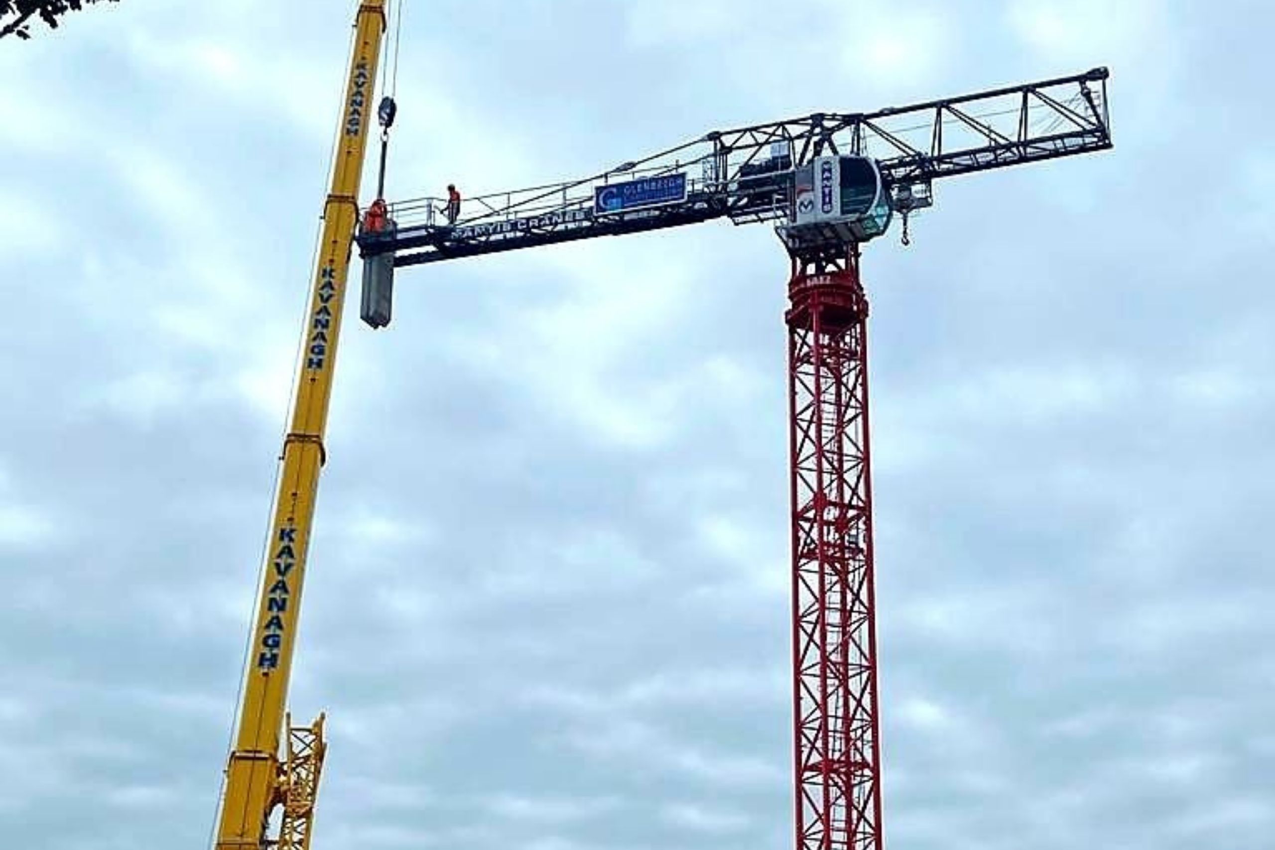 Sáez TLS65B 10T Tower Crane from Mantis Cranes