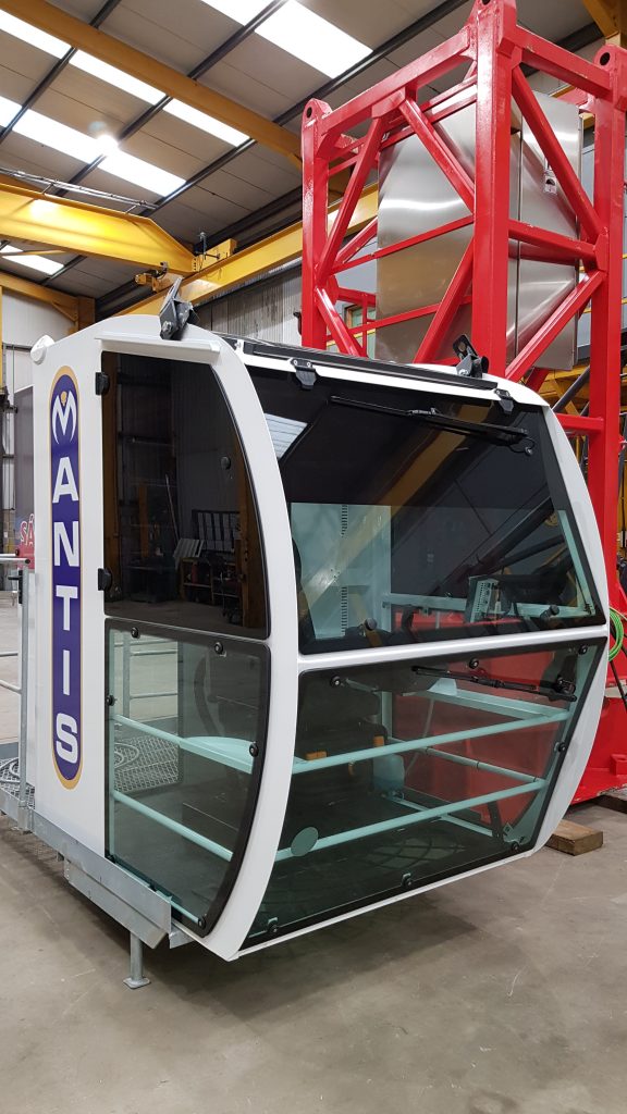 Saez Tower Crane training in the Mantis Cranes workshop