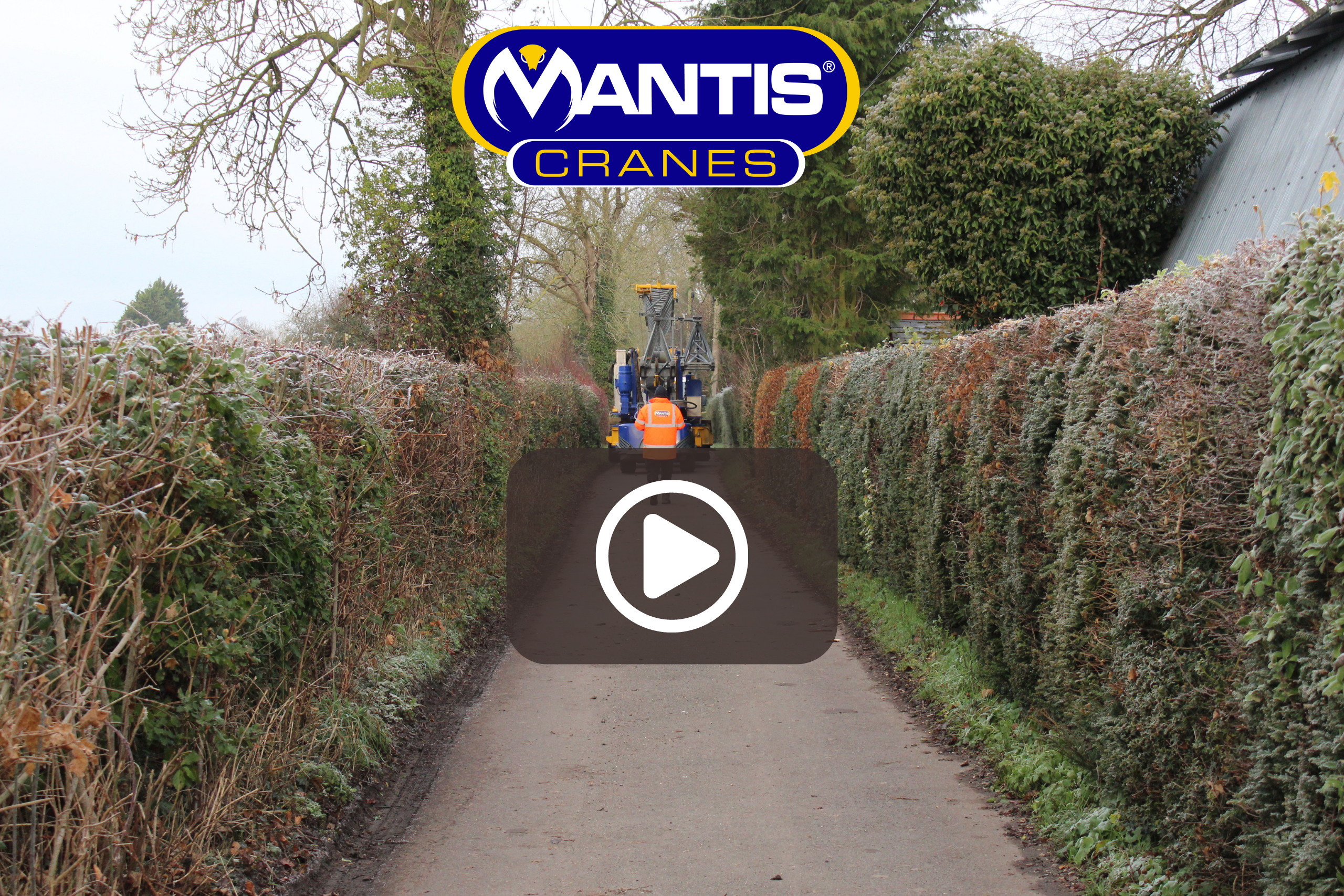 Pedestrian operated tower crane UK