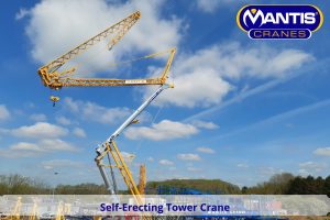 Self erecting tower cranes from Mantis Cranes UK and Ireland