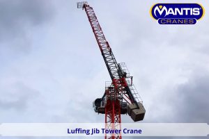 Luffing jib tower crane from Mantis Cranes UK & Ireland