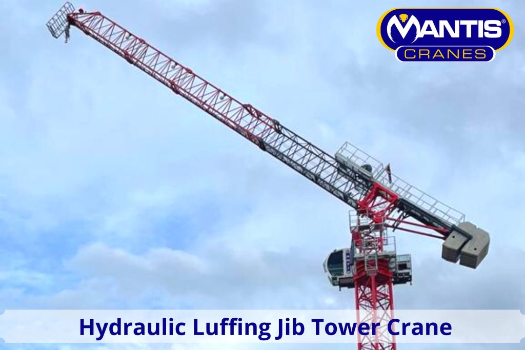 Luffer from Mantis Cranes. Irish crane hire specialists