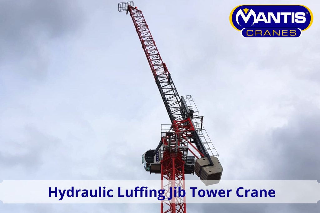 Luffer from Mantis Cranes. Tower crane hire England.