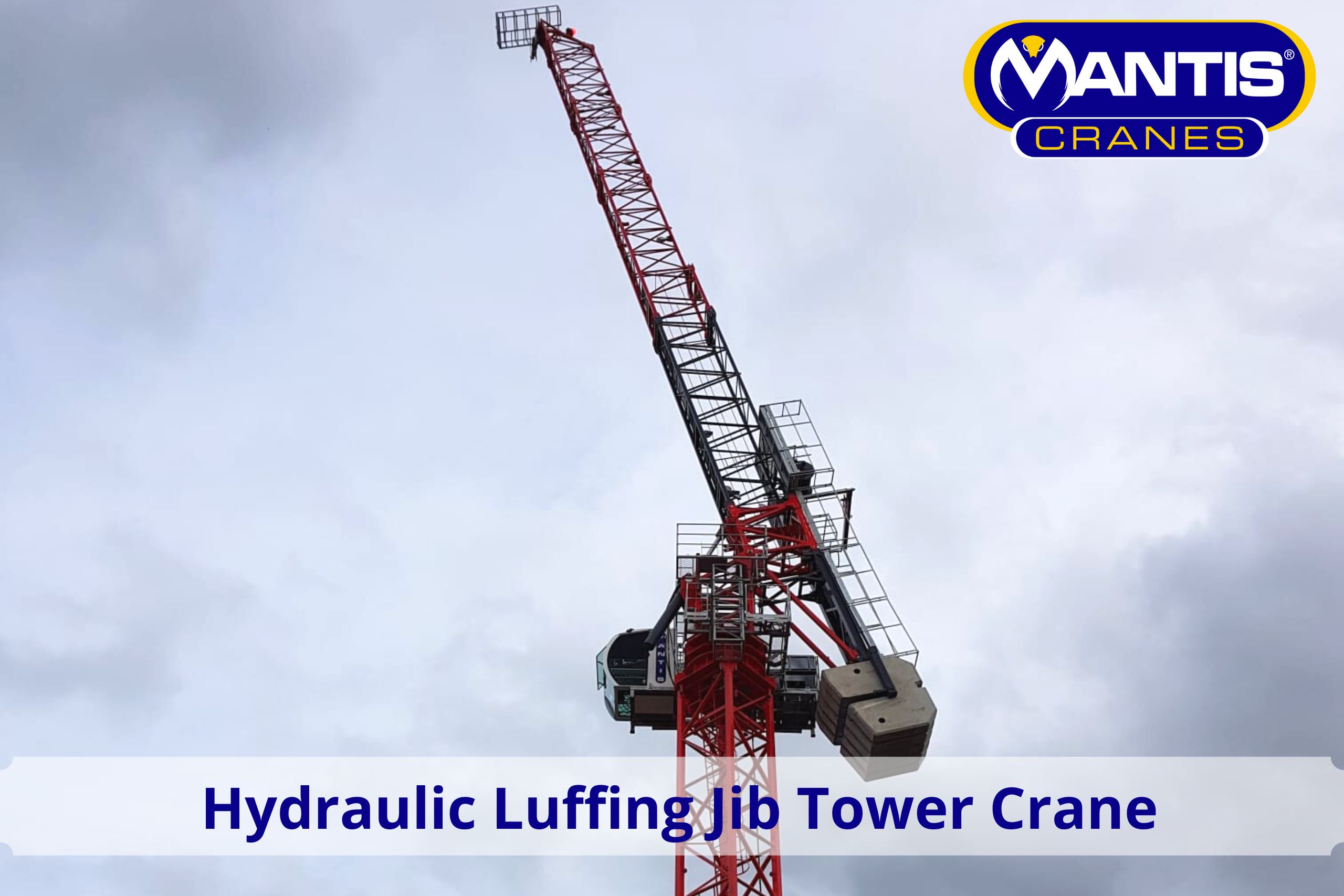 Luffer from Mantis Cranes. Tower crane hire England.