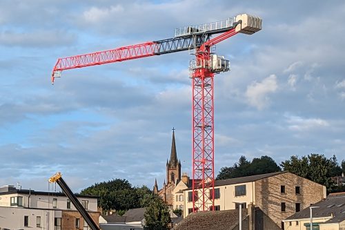 SLH205R luffing jib tower crane
