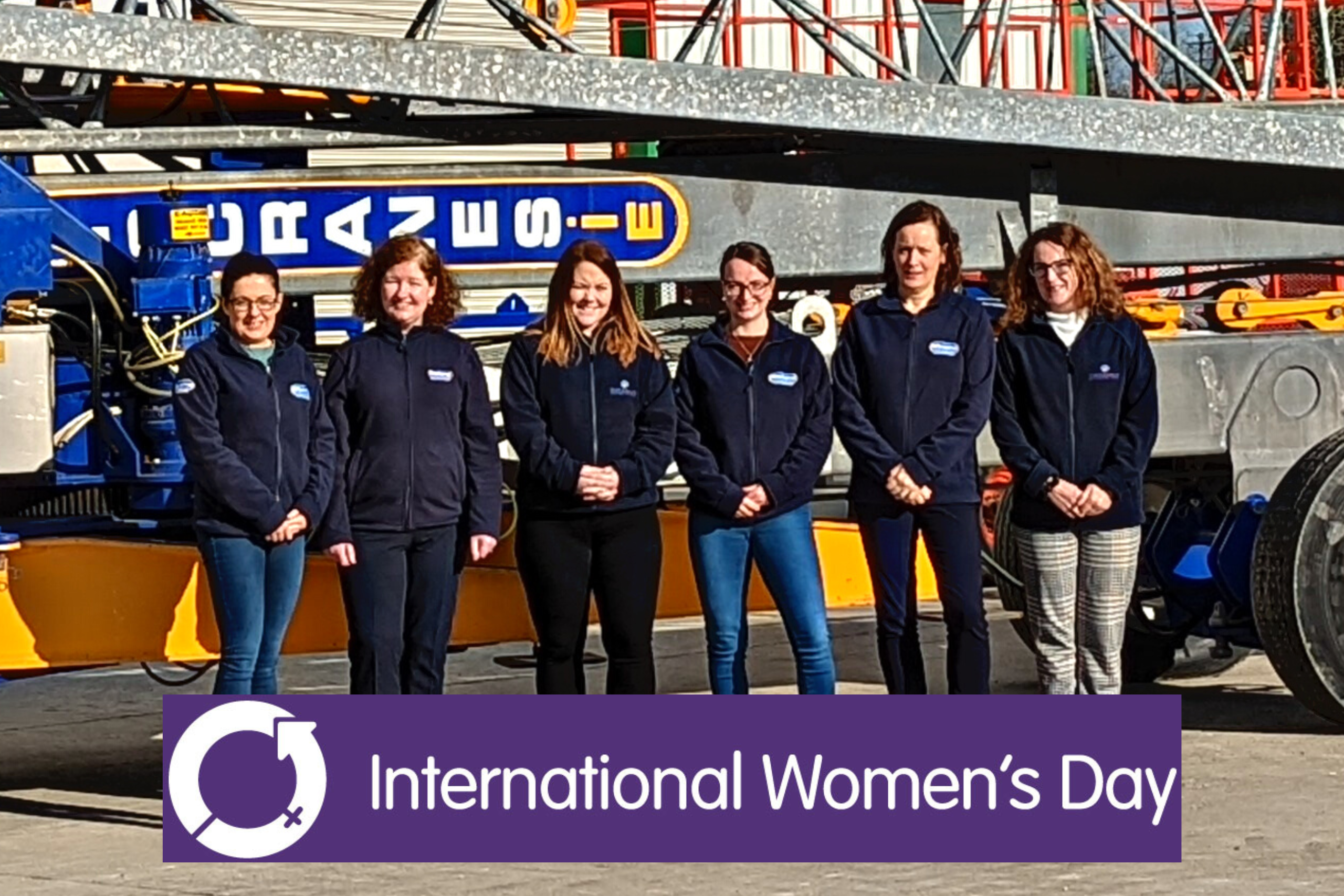 women’s day international womens day photo from mantis cranes, self erecting tower crane hire