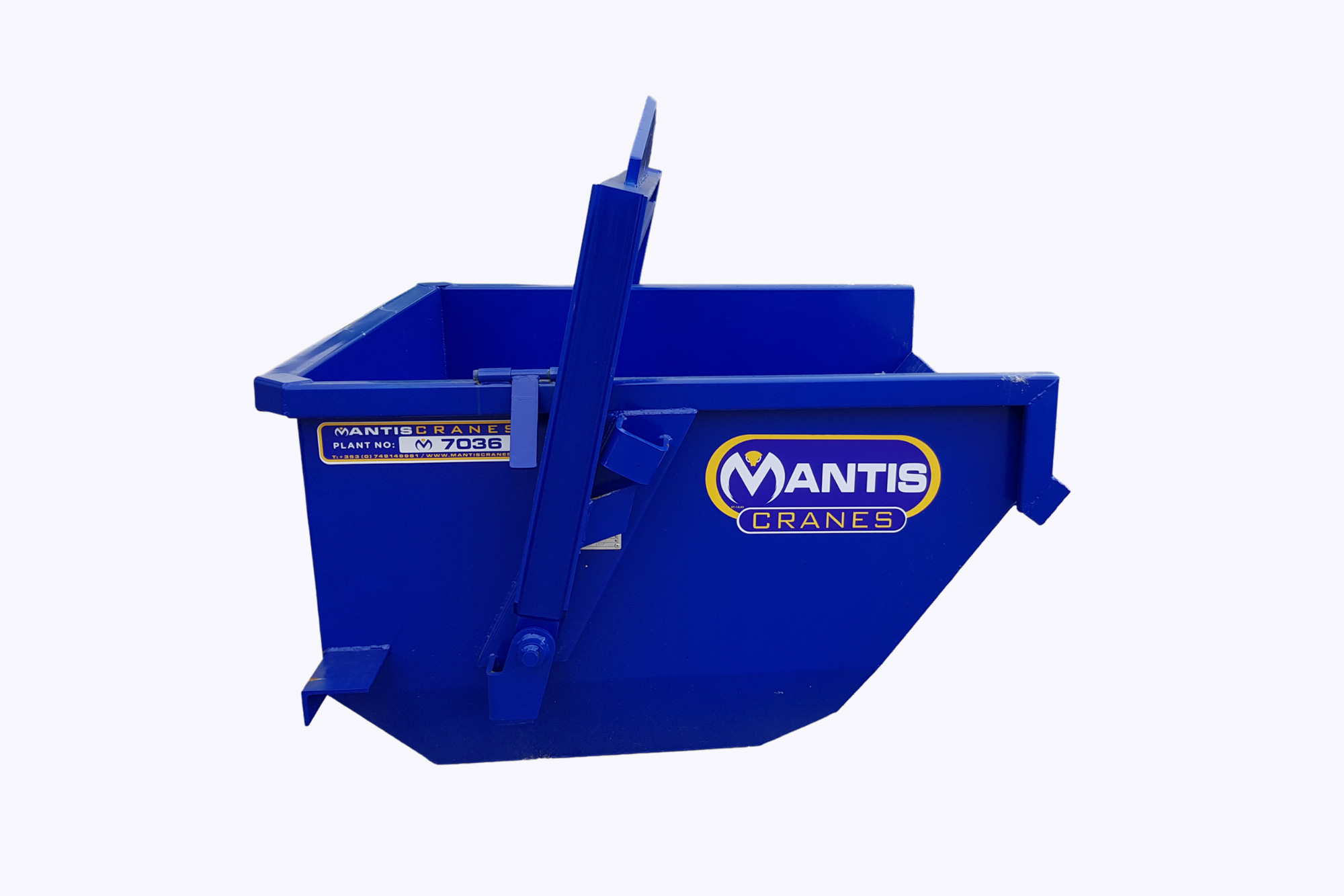 Boat and Tipping Skips from Mantis Cranes
