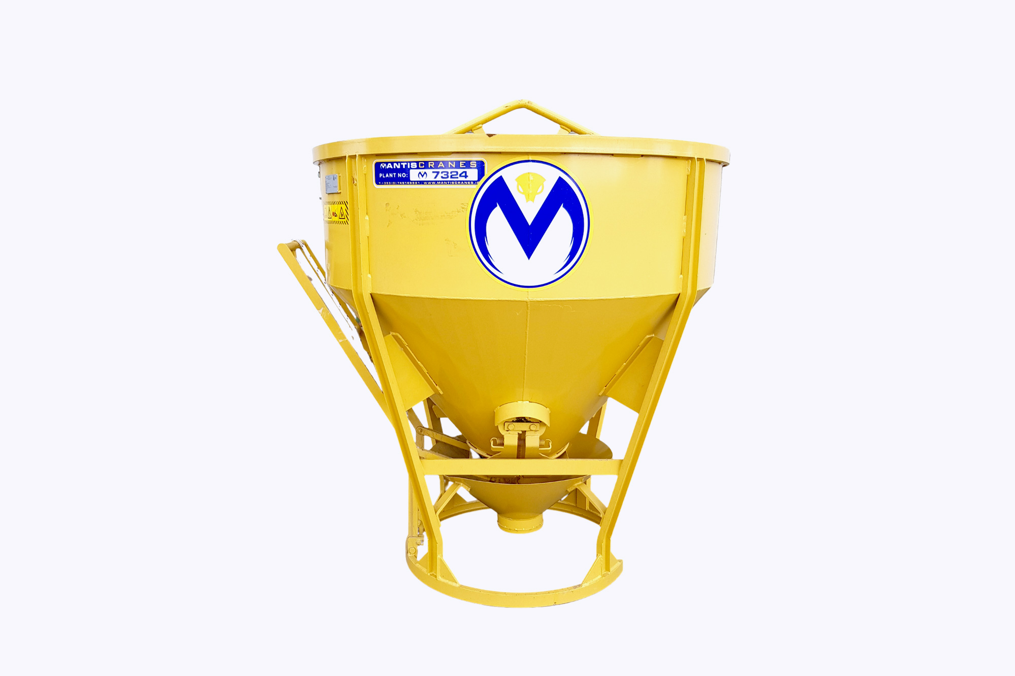 Concrete Skips from Mantis Cranes