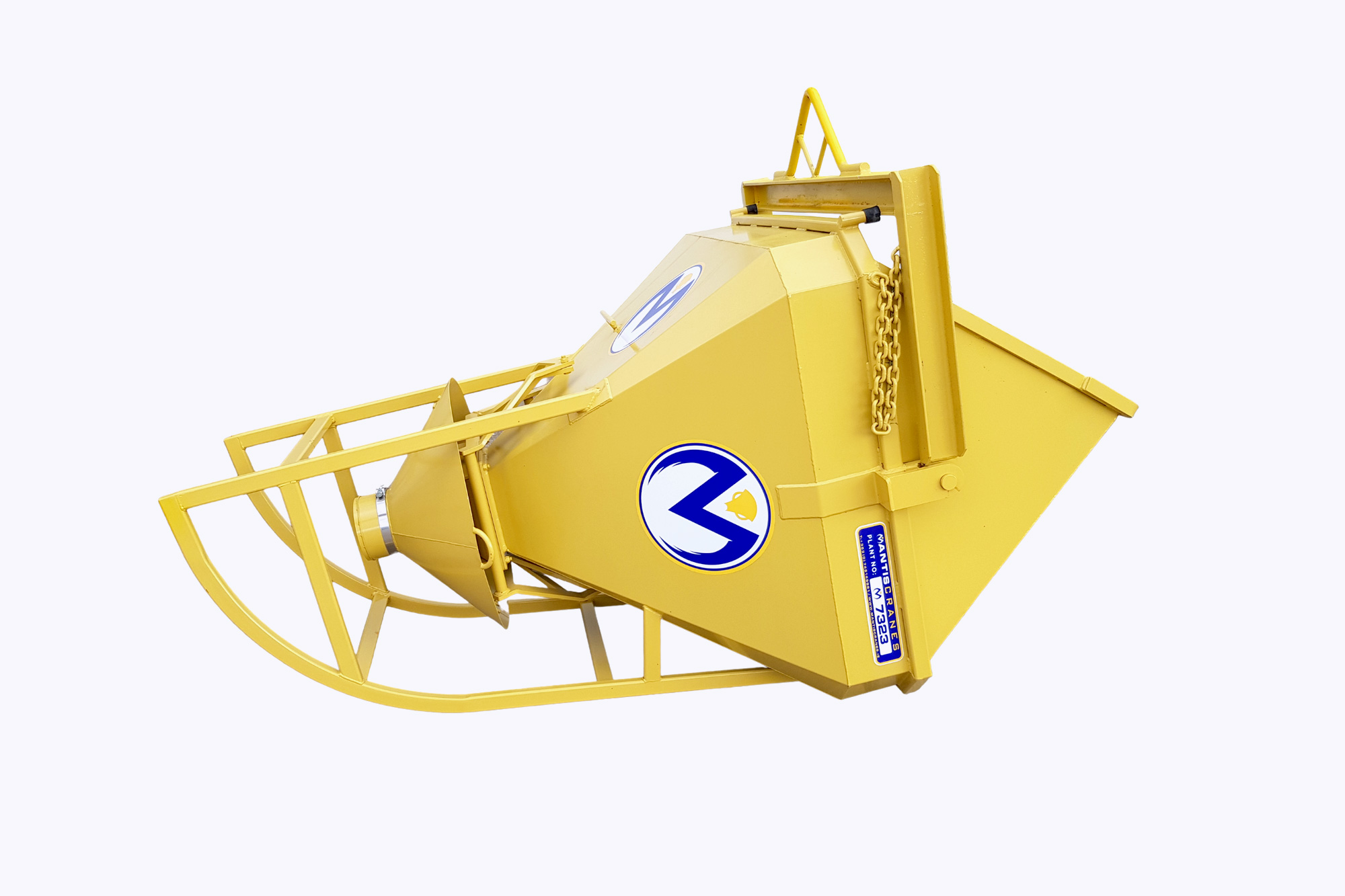 Concrete Skips from Mantis Cranes