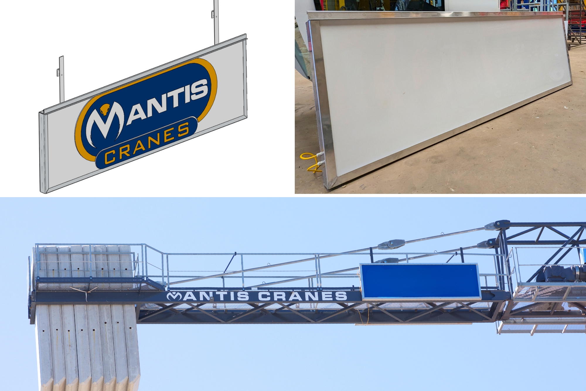 Light Boxes manufactured by Mantis Cranes