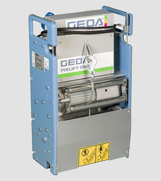 a photo of a geda rope hoist