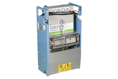 A photo of a GEDA rope hoist - geda fixlift 250